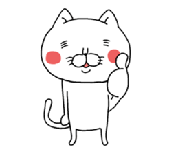 A cat tells feeling's feelings 2 sticker #12129910