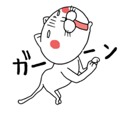 A cat tells feeling's feelings 2 sticker #12129919