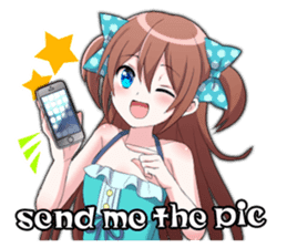 Cheerful moe girl, Meitan! Vol.4 [ENG] sticker #12130608