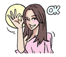 AsB - 125 Sabai Girls Love You sticker #12131174