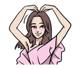 AsB - 125 Sabai Girls Love You sticker #12131176