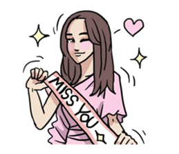 AsB - 125 Sabai Girls Love You sticker #12131177