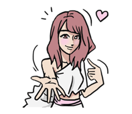 AsB - 125 Sabai Girls Love You sticker #12131178