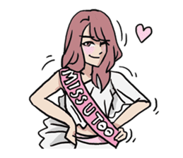 AsB - 125 Sabai Girls Love You sticker #12131181