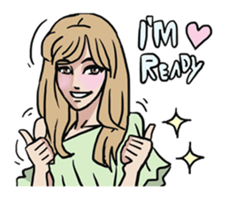 AsB - 125 Sabai Girls Love You sticker #12131183