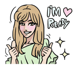 AsB - 125 Sabai Girls Love You sticker #12131183