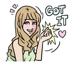 AsB - 125 Sabai Girls Love You sticker #12131184