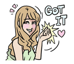 AsB - 125 Sabai Girls Love You sticker #12131184