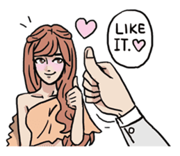 AsB - 125 Sabai Girls Love You sticker #12131187