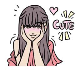 AsB - 125 Sabai Girls Love You sticker #12131191