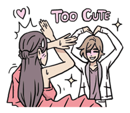 AsB - 125 Sabai Girls Love You sticker #12131193