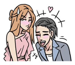 AsB - 125 Sabai Girls Love You sticker #12131195