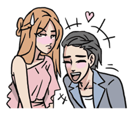 AsB - 125 Sabai Girls Love You sticker #12131195