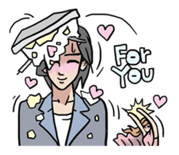 AsB - 125 Sabai Girls Love You sticker #12131197