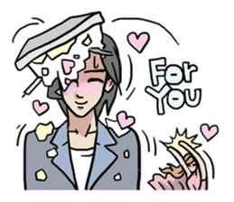 AsB - 125 Sabai Girls Love You sticker #12131197