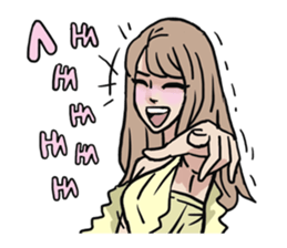 AsB - 125 Sabai Girls Love You sticker #12131200