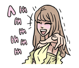 AsB - 125 Sabai Girls Love You sticker #12131200