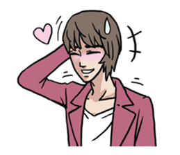 AsB - 125 Sabai Girls Love You sticker #12131205