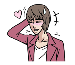 AsB - 125 Sabai Girls Love You sticker #12131205