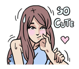 AsB - 125 Sabai Girls Love You sticker #12131206