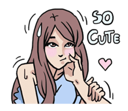 AsB - 125 Sabai Girls Love You sticker #12131206