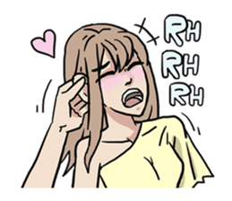 AsB - 125 Sabai Girls Love You sticker #12131207