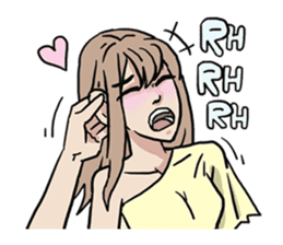 AsB - 125 Sabai Girls Love You sticker #12131207