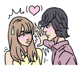 AsB - 125 Sabai Girls Love You sticker #12131208