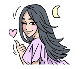 AsB - 125 Sabai Girls Love You sticker #12131210