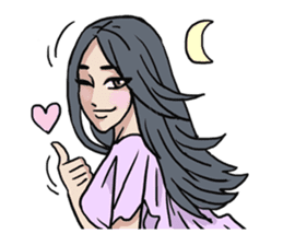 AsB - 125 Sabai Girls Love You sticker #12131210