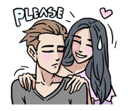 AsB - 125 Sabai Girls Love You sticker #12131211