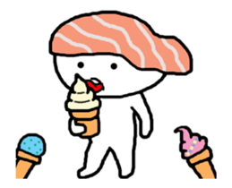 Move? Sushi kid-chan 2 sticker #12131258