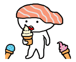 Move? Sushi kid-chan 2 sticker #12131258