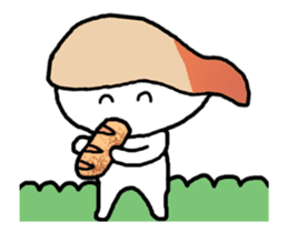 Move? Sushi kid-chan 2 sticker #12131268
