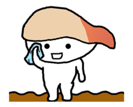 Move? Sushi kid-chan 2 sticker #12131269