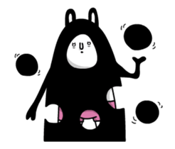 Rabbits shout Movie sticker #12131295