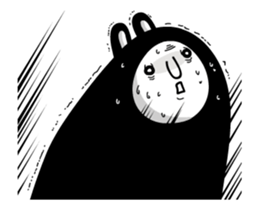 Rabbits shout Movie sticker #12131299