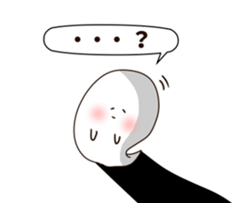 Ghost kawaii sticker #12131322