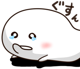 Ghost kawaii sticker #12131332