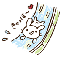 More selfish rabbit sticker #12131412