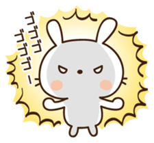 More selfish rabbit sticker #12131423