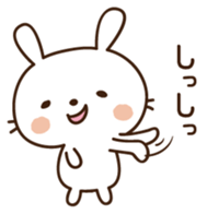 More selfish rabbit sticker #12131427