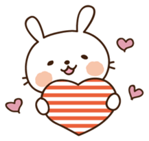 More selfish rabbit sticker #12131432