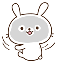 More selfish rabbit sticker #12131439