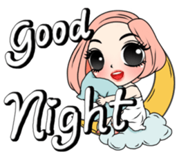 Yuri with big text sticker #12131616