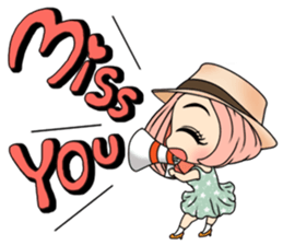 Yuri with big text sticker #12131621