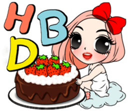 Yuri with big text sticker #12131639