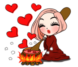 Yuri with big text sticker #12131651