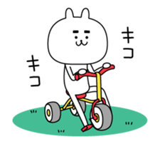 rabbit of the Thick eyebrows (anime) sticker #12132189