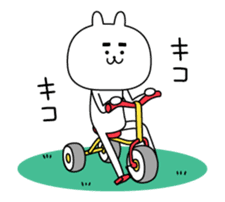 rabbit of the Thick eyebrows (anime) sticker #12132189